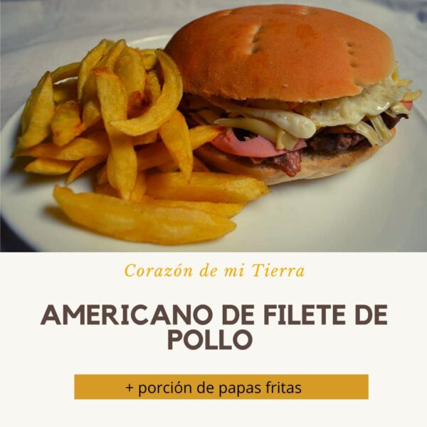 Americano de Filete de Pollo
